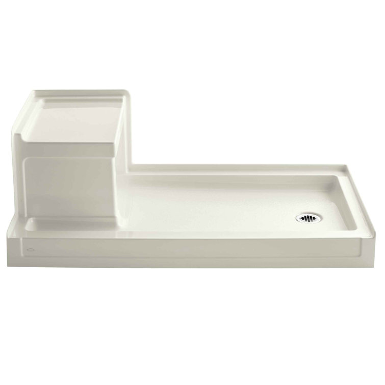 Tresham®  60" W x 32" D Single Threshold Shower Base