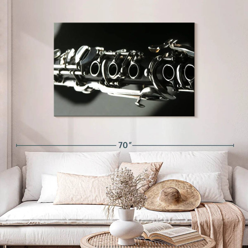 Abarca Clarinet Details, 30" H x 45" W
