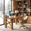 Solid Wood Computer Desk