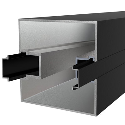 8Ft In-Ground Gate Posts For Singe or Double Composite Fence Gates