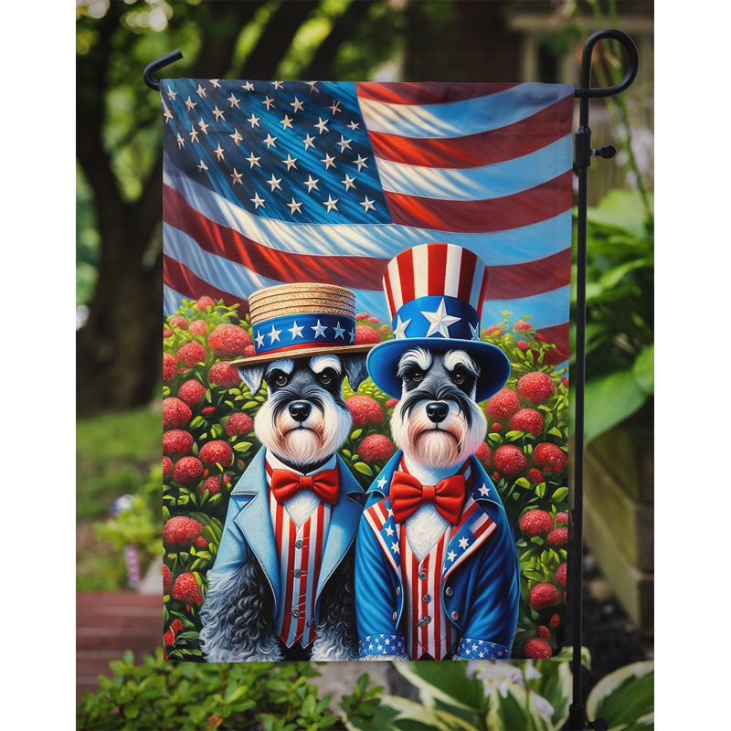 Drapeau All American Garden, Schnauzer
