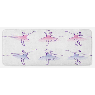 Modern & Contemporary Synthetic Kitchen Mat