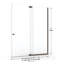 Porte de douche sans cadre H 48 po x l 48 po Cantour-15662786-15662787