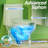 12" Rough-in One-Piece Toilet, 17" ADA Comfort Height, Dual Flush 1.1/1.6 GPF, Siphonic Tornado Flush, Rimless Bowl - Green-127123546