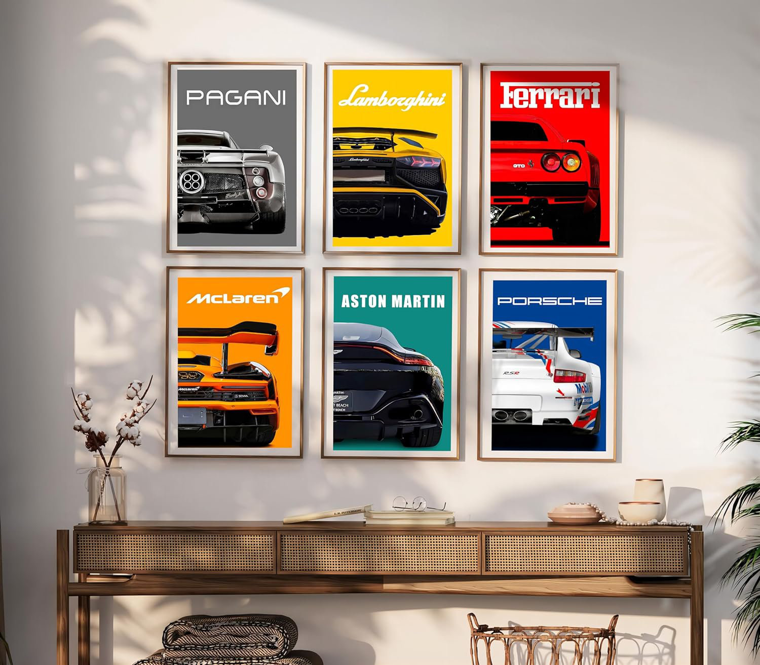 Ebern Designs Car Posters Supercar Poster Art Prints | Wayfair