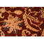 Tapis beige / rouge en laine noué à la main à motif oriental 8 pi 1 po x 11 pi 1 po Badita