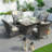 Carnforth 4 - Person Wicker Patio Dining Set with Square Table , Cushions Included