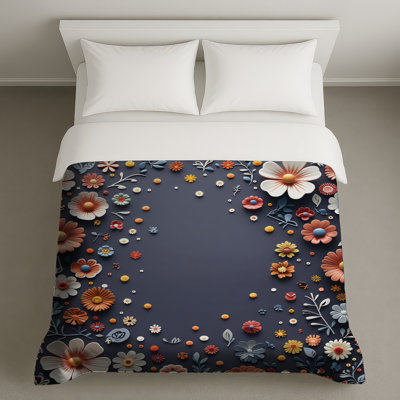 Housse de couette Floral Bedding Decor Bohemian