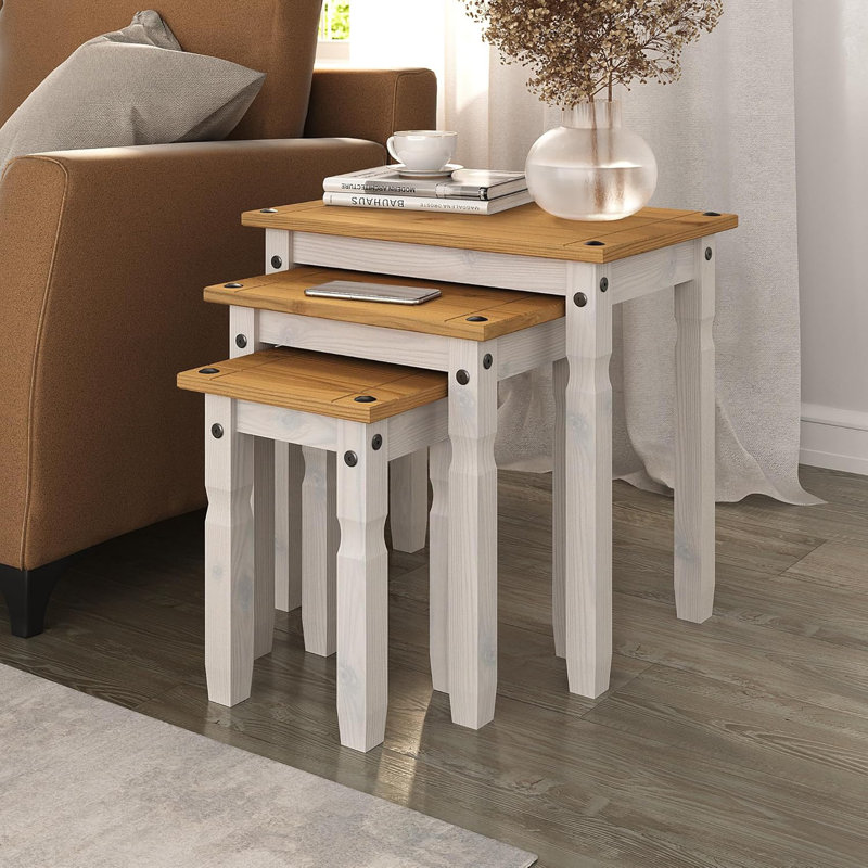 Corona Solid Wood End Table