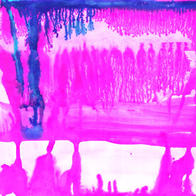 Leyton Amy Sia Dip Dye Hot Pink - Wrapped Canvas Print