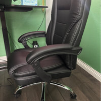 Inbox Zero Elianagrace Reclining Office Chair with Massage