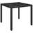 Keisy 2 - Person Wicker Patio Dining Set with Square Table , Cushions Included-1676752244