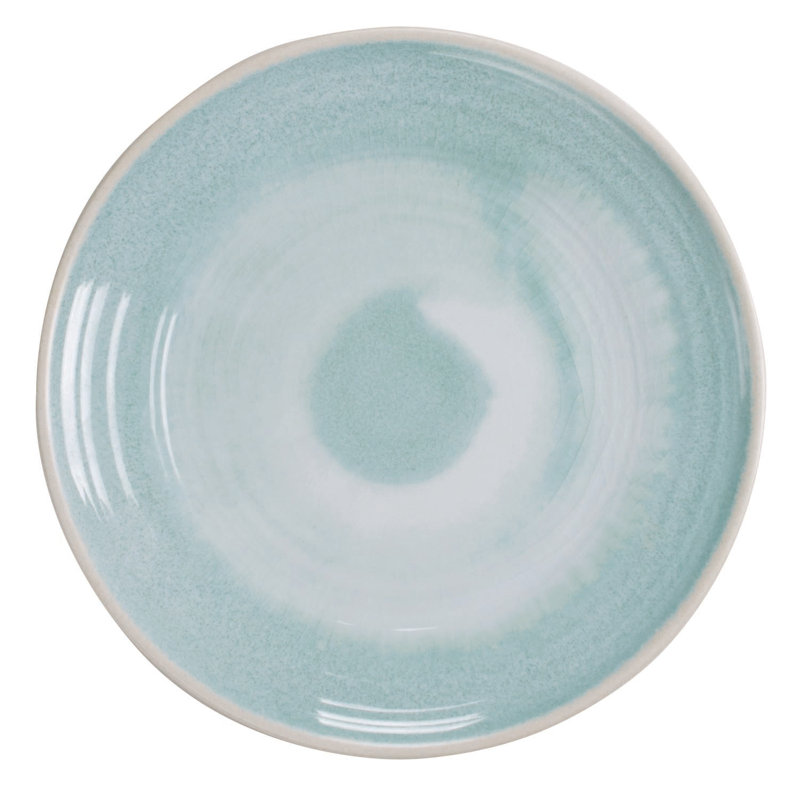 Sussman Melamine Dinnerware - Service for 4, Aqua