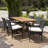 6 - Person Solid Wood Top Four Leg Dining Set
