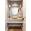 Miroir mural en cristal