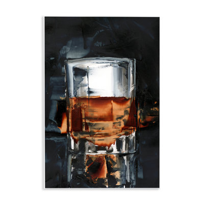 Art mural Whiskey On Rocks par Ethan Harper
