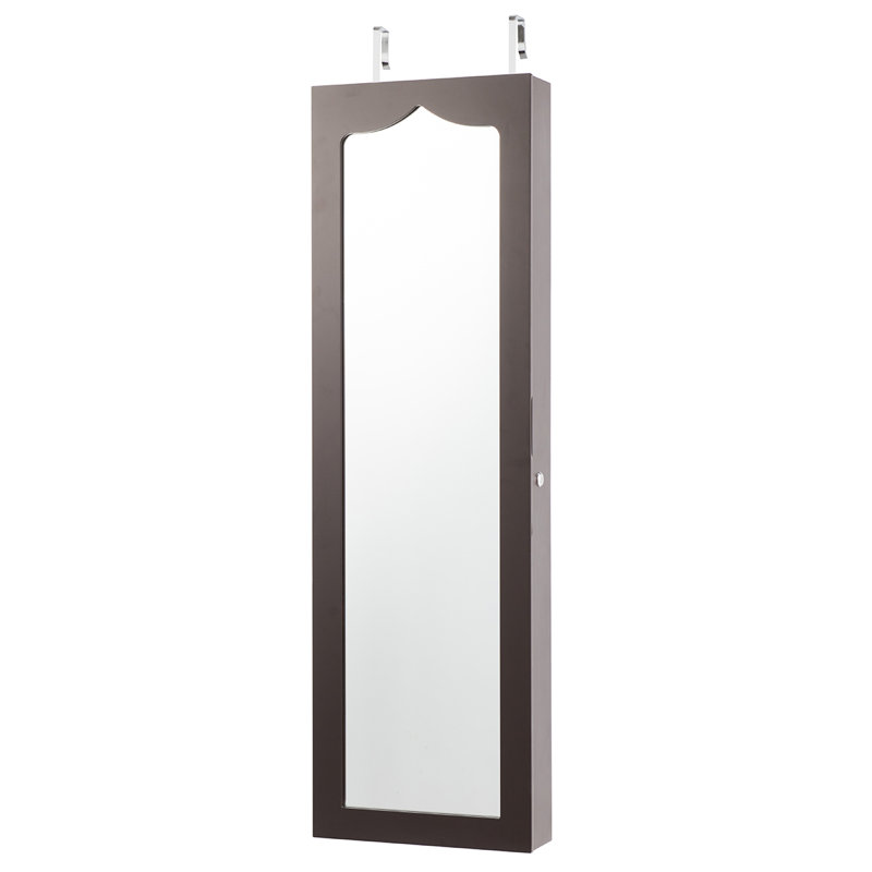 Mykeil Jewelry Armoire, Brown