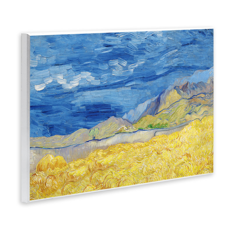 «Land Meets Sky Expressionist», plaque murale par Seven Trees Design, H 13 po x l 19 po