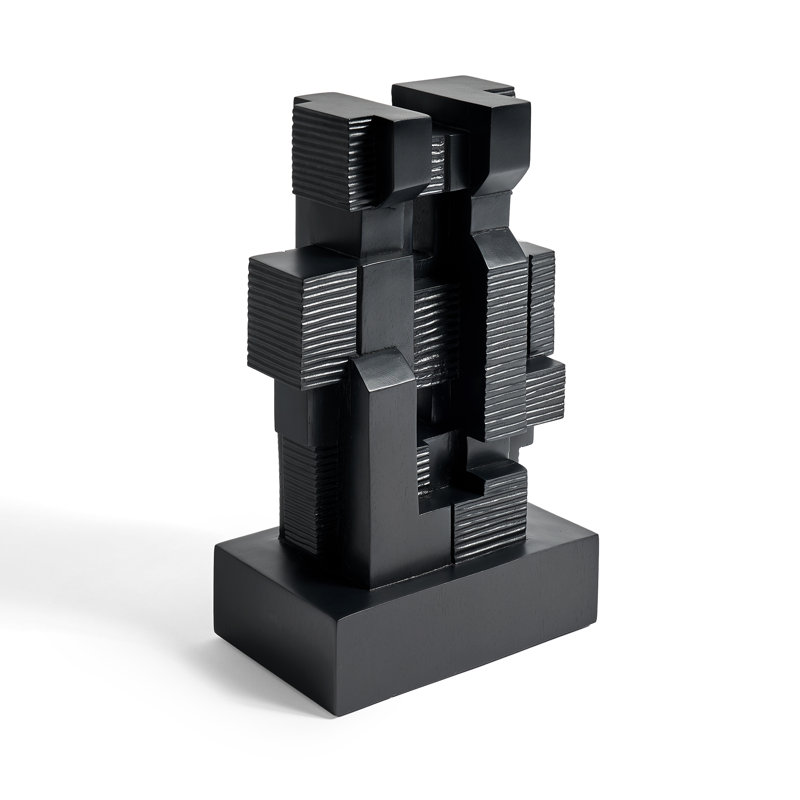 Objects Block Sculpture