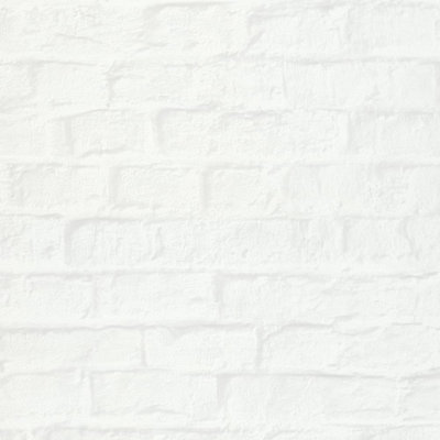 The Loft Collection Brick Effect Wallpaper Roll