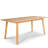 Sigrid 4 - Person Wood Patio Dining Set with Rectangular Table