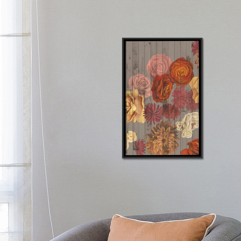 « danza del sol i », impression sur toile, H 26 po x l 18 po x P 1,5 po, Toile avec cadre noir, Pas de tapis
