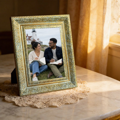 11" x 14" Antique Gold 1PC Gallery Wall Picture Frame for Portrait Display