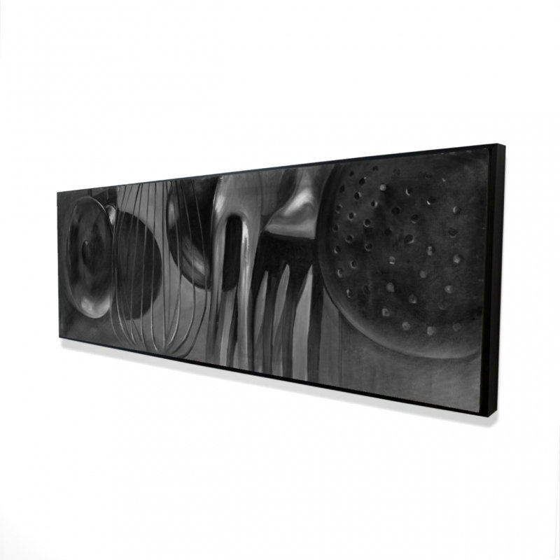 «Kitchen Tools» sur toile, H 60 po x l 20 po