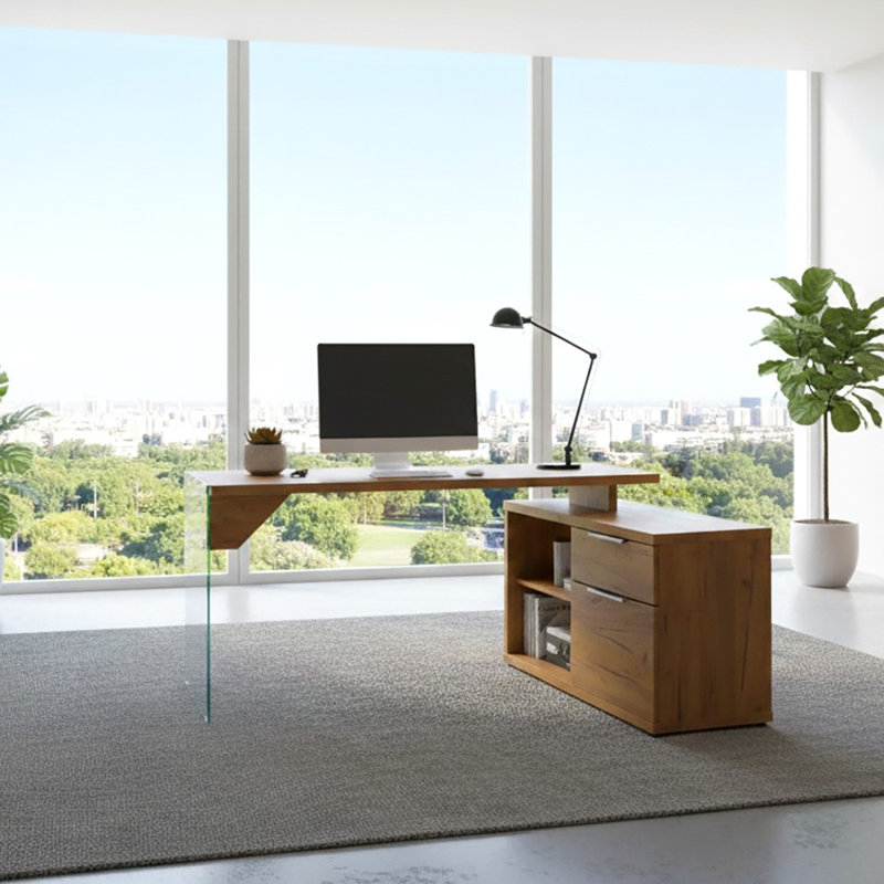 Bindschatel L-Shaped Writing Desk