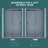 48"W X 76"H Single-Slide Shower Door - 8Mm Tempered Glass With 304 Stainless Steel Frame-117354475