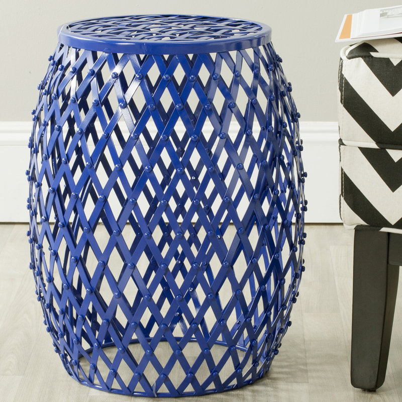 Fox Metal Accent Stool
