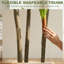 Lifelike Faux Dracaena Plant, Bendable Stems Artificial Green Tree for Living Space Styling
