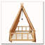 Lit maison avec tente et lumière-698647017-698647019