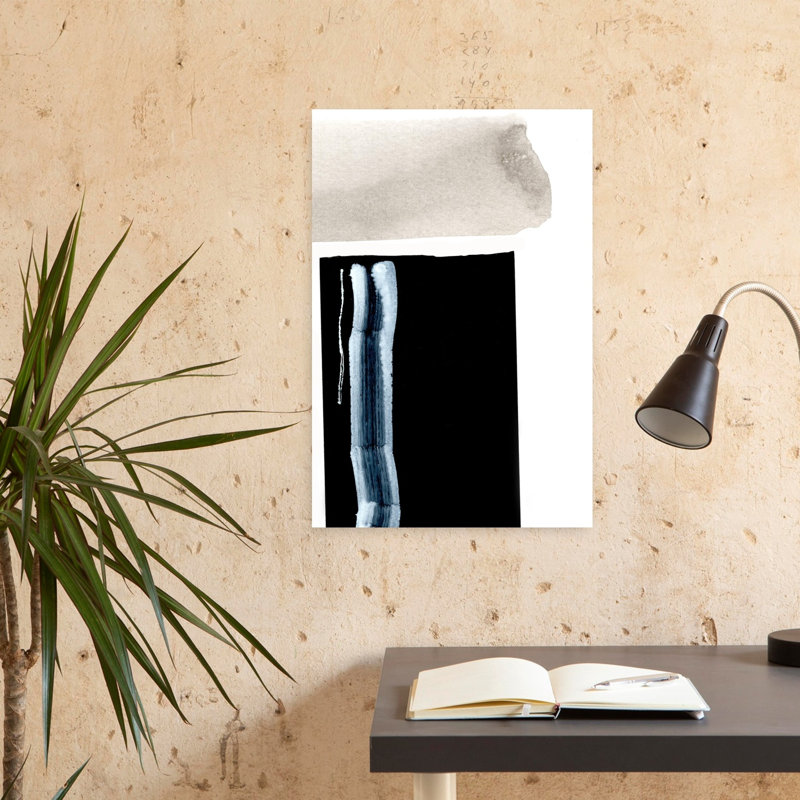 Art contemporain contemporain abstrait, H 24 po x l 16 po