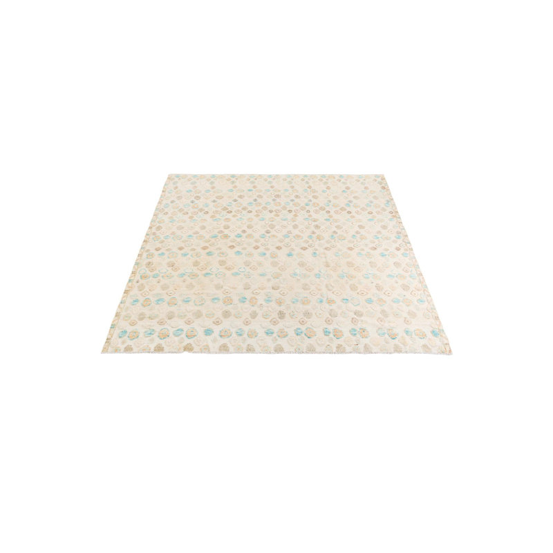 Tapis carré ivoire Outen