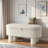 Upholstered Storage Bench With Lift-Top Lid-1431712285