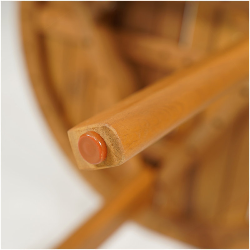 Table d'appoint ronde en acacia