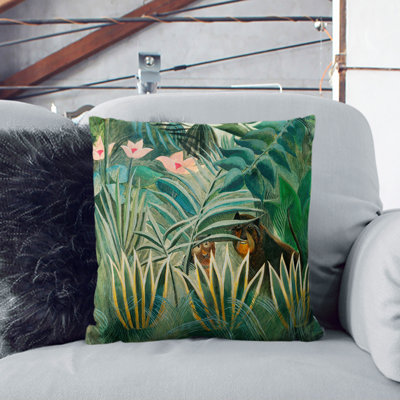 The Equatorial Jungle Scatter Cushion