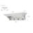 Arlean 4 Hook Coat Rack
