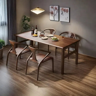 Nordic style simple dining table