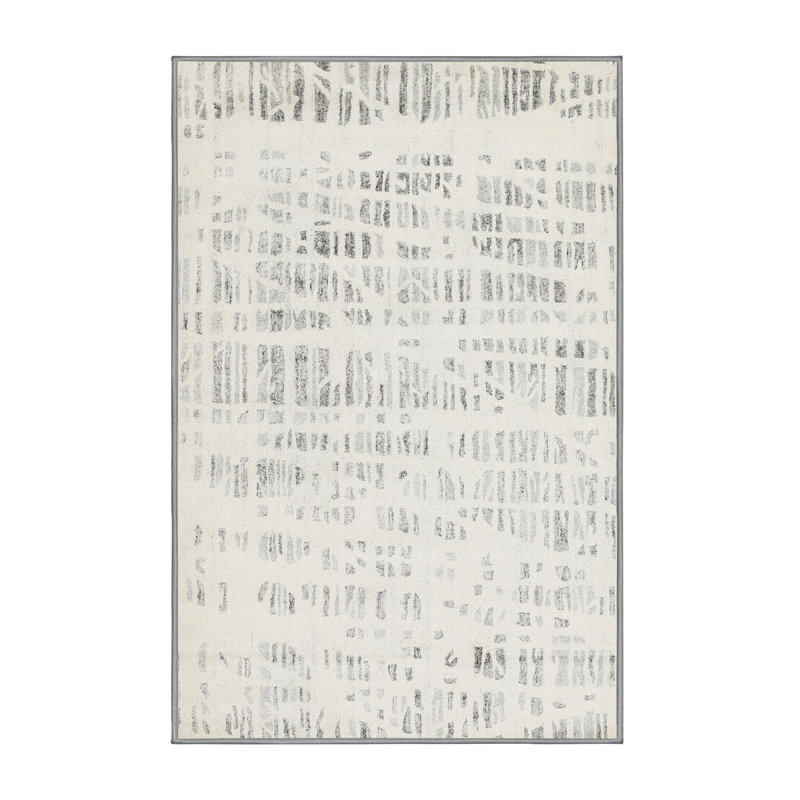 Abstract Indoor Rug, Rectangle 2' x 3'