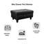 Repose-pieds avec rangement en faux cuir-1098297459