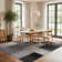 Damarus Geometric Gray/Ivory/Black Area Rug
