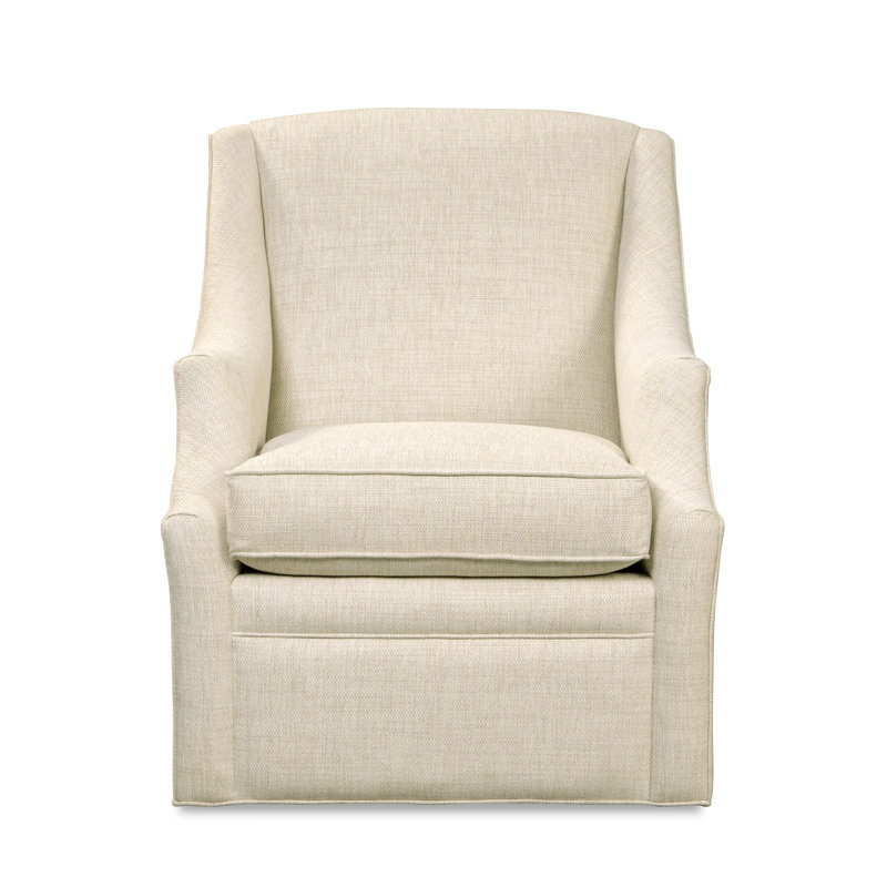 Fauteuil pivotant rembourré Pomeline