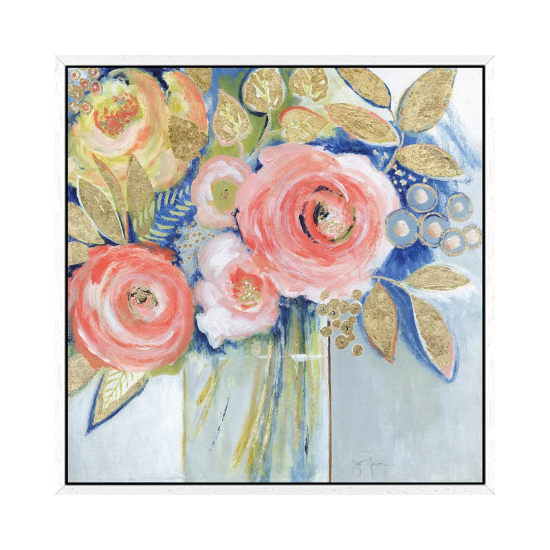 Metallic Bling, 45.72 cm H x 45.72 cm W, White