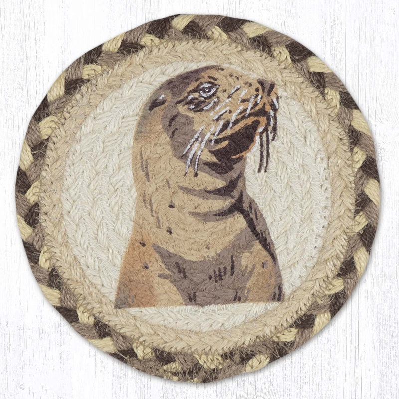  Protège-table rustique durable pour lion de mer 7 po H