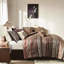 Édredon très grand 7 pièces rouge et tissu de style géométrique 7-120944671