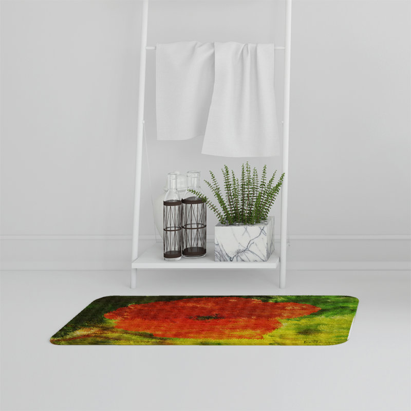 Alido Memory Foam Non-Slip Bath Mat