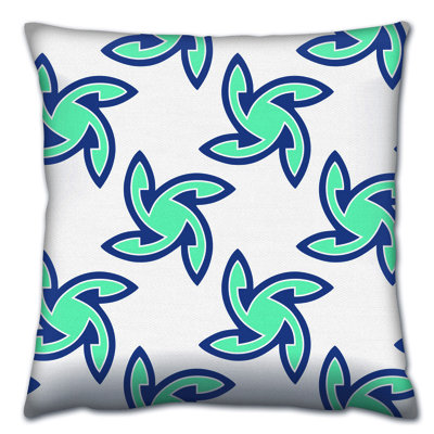 Coussin lavable de qualité supérieure, 17,0 x 17,0 pouces, 50% coton / 50% polyester, rembourrage en silicone, fermeture à glissière dissimulée | Doux, confortable et repassable | Parfait pour la décoration intérieure, le salon et la chambre à cou