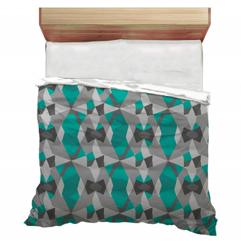 Alien Creature Microfiber Duvet Cover, King Comforter